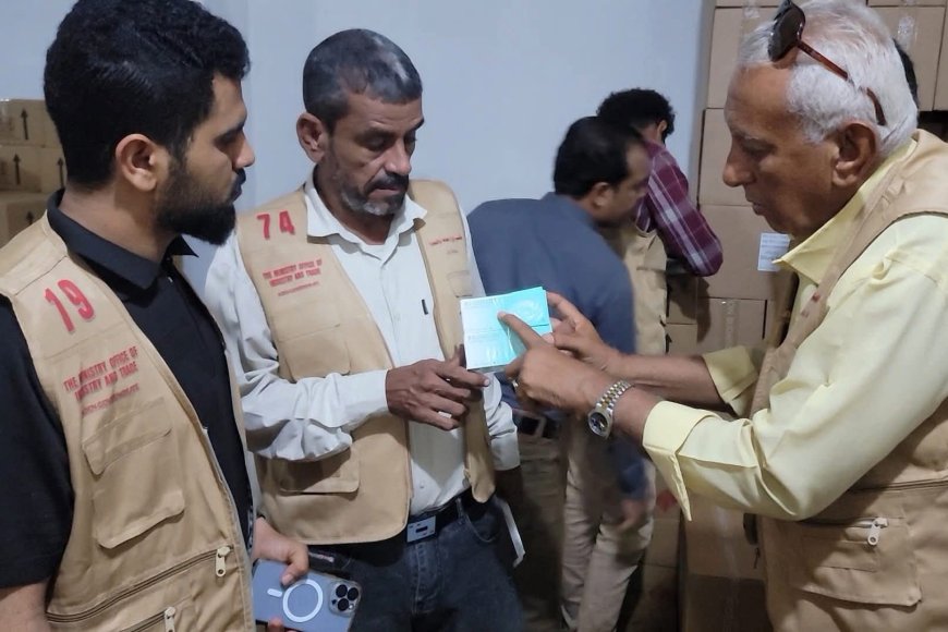 مكتب الصناعة بالمنصورة يضبط إحدى شركات الأدوية لإحتكار بعض الأصناف لغرض رفع أسعارها..