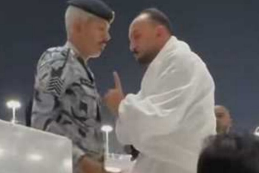 بالفيديو.. اول تعليق للمعتمر المصري في حادثة الحرم المكي