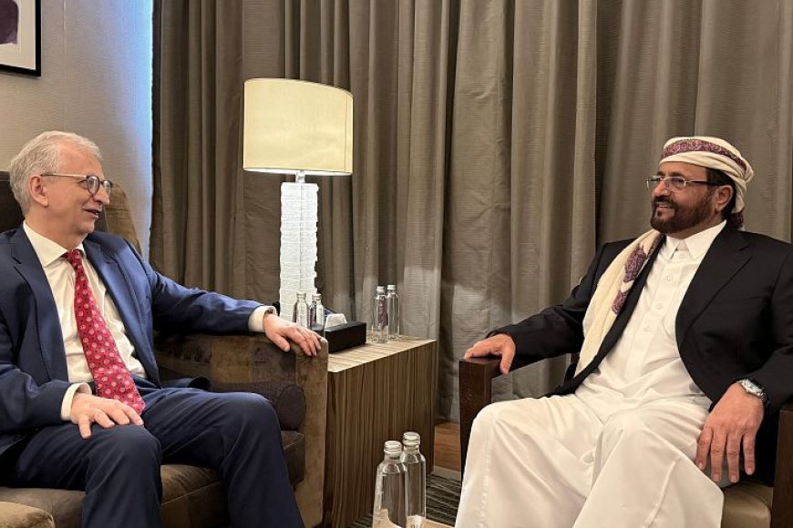 العرادة يناقش مع السفير الألماني تعزيز التعاون التنموي ودعم الجهود الإنسانية