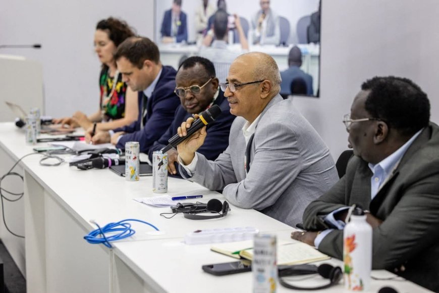 الشرجبي يؤكد في مؤتمر المناخ COP30 على ضرورة تحقيق العدالة في التمويل المناخي للدول الهشة