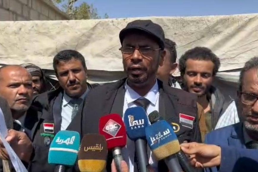 نقابة المحامين بمأرب تتضامن مع الجرحى المعتصمين وتعلن تشكيل فريق قانوني لمساندتهم حتى انتزاع حقوقهم