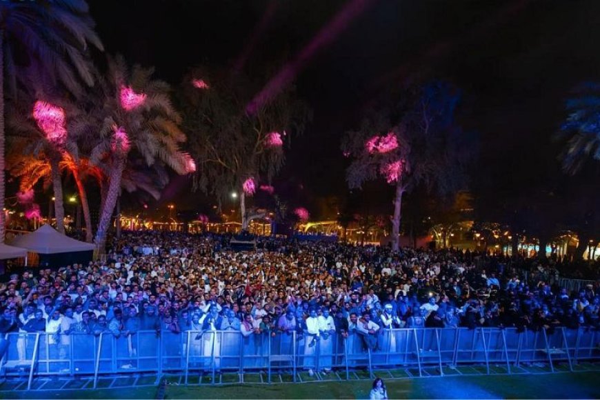 موكب الفلكلور اليمني والحفلات الغنائية تجذب جمهور أسبوع الثقافة اليمنية بالرياض