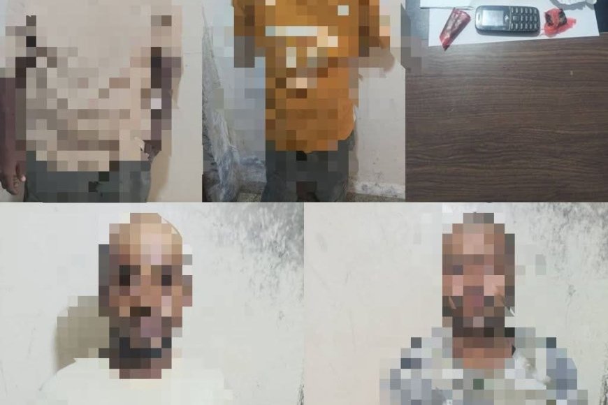 إدارة مكافحة المخدرات بالمهرة تلقي القبض على أربعة مروّجين للمواد الممنوعة في الغيضة