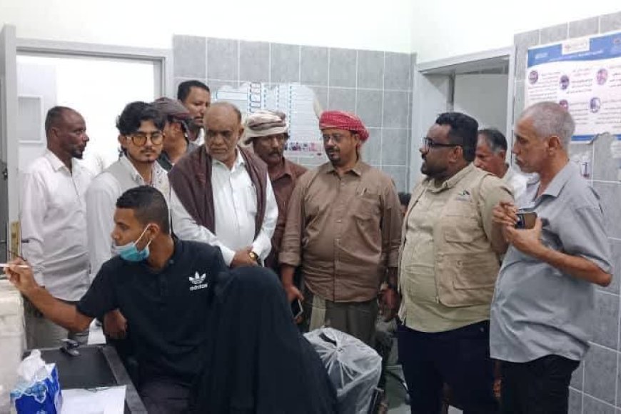 مدير عام المديرية يدشّن مخيم عمليات العيون المجاني بمستشفى سيحوت العام
