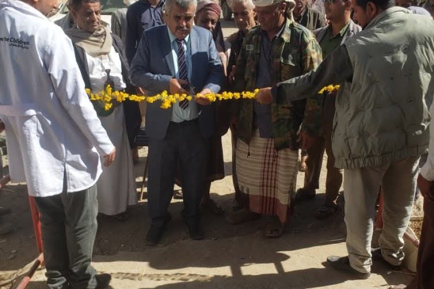 تعز – تدشين المخيم الطبي الثامن بمركز الأشروح قدس الطبي بمديرية المواسط