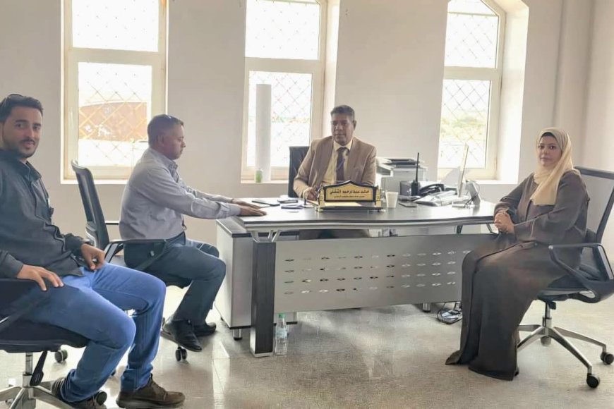 مديرة عام التذاكر تنفذ نزولاً ميدانياً إلى مطار سقطرى الدولي وتبحث مع مدير عام مطار سقطرى آليات تطوير إصدار التذاكر