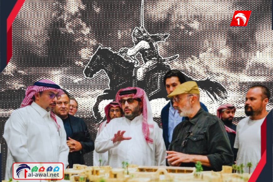 أضخم إنتاج عربي في التاريخ!.. تركي آل الشيخ يتابع تحضيرات فيلم (خالد بن الوليد) (صور)