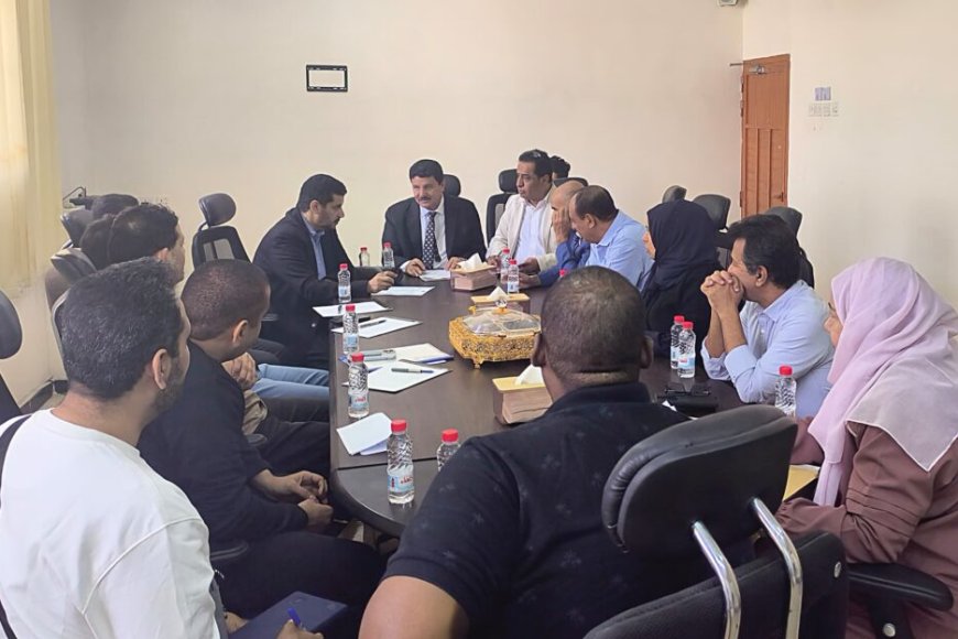 عدن: اللجنة الوطنية للتحقيق تبحث مع الفريق المشترك لتقييم الحوادث عدداً من الملفات