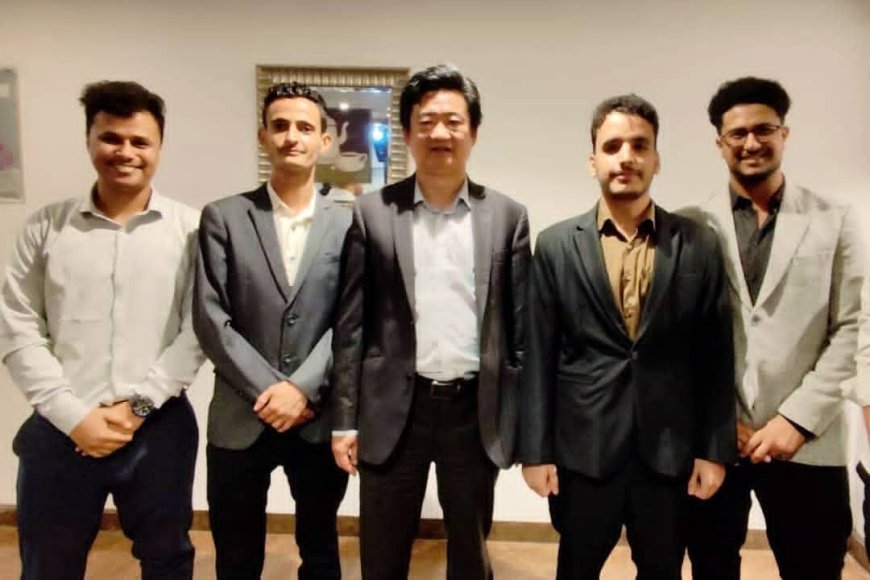 قيادة الاتحاد العام لطلاب جامعة عدن تلتقي وفد السفارة الصينية في العاصمة عدن