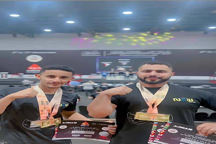 ثلاث ذهبيات وفضية حصيلة منتخبنا في اليوم الثاني لبطولة آسيا لمصارعة الذراعين بالامارات