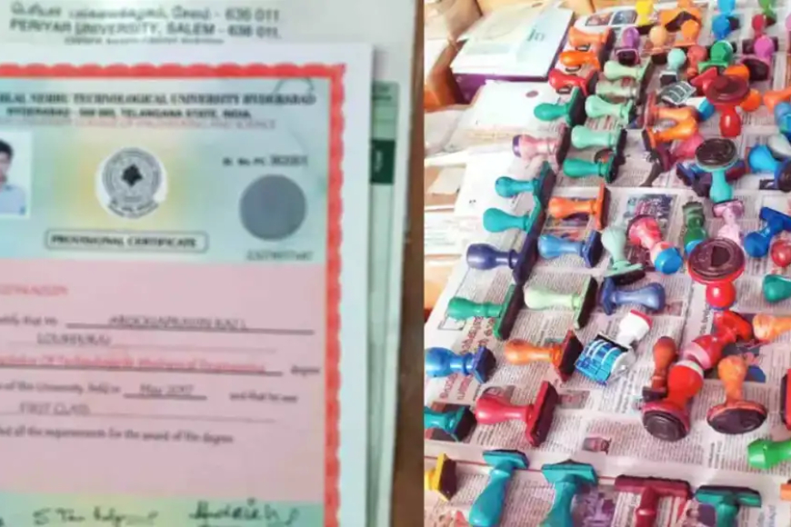 القبض على اكبر شبكة لتزوير الشهادات الجامعية في الهند .. تفاصيل