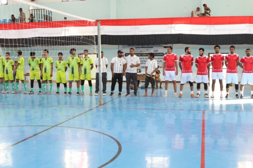 انطلاق البطولة التنشيطية لكرة الطائرة بمأرب بمشاركة 16 نادياً.