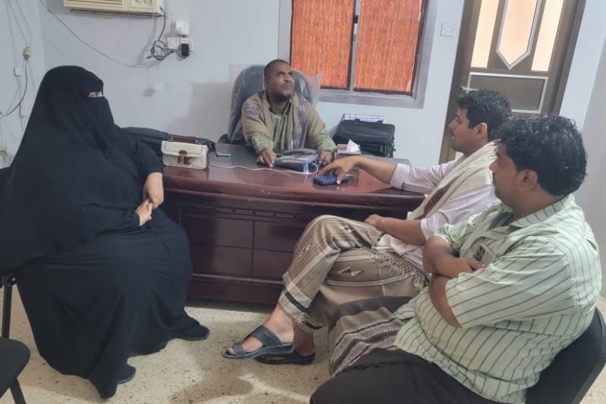 رئيس جمعية الضياء يستقبل الأستاذ فهد صالح السريحي مشغّل أول في شركة الغاز المسال