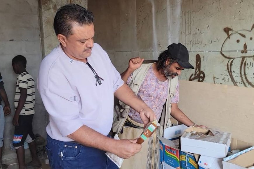 عدن : ضبط ( 4 ) أطنان من المواد منتهية الصلاحية في مديرية المنصورة