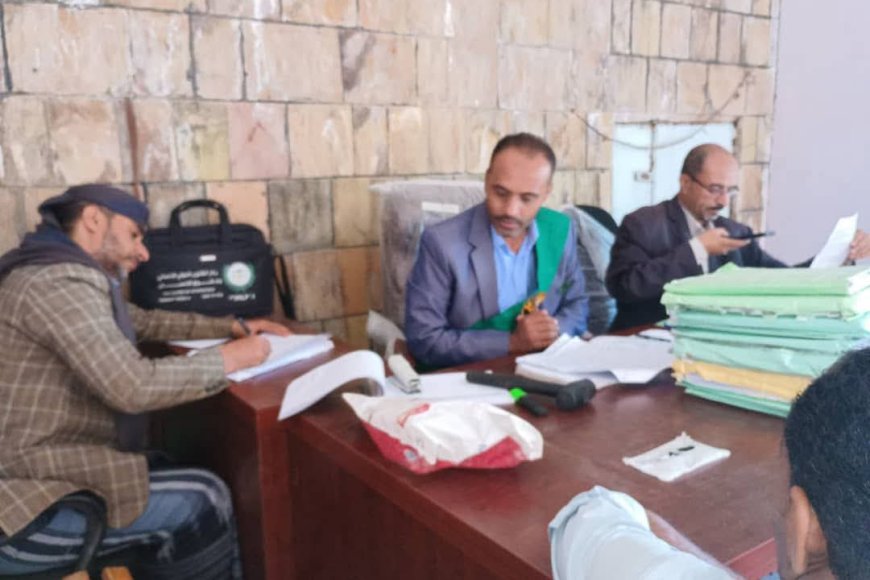 تعز.محكمة المواسط والمعافر الابتدائية بتعز تقضي بالإعدام قصاصًا في جريمة قتل عمد.