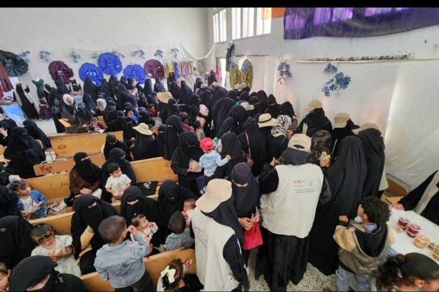 تعز.معرض تسويقي لمنتجات المتدربات في المعهد التقني الصناعي – التربة .