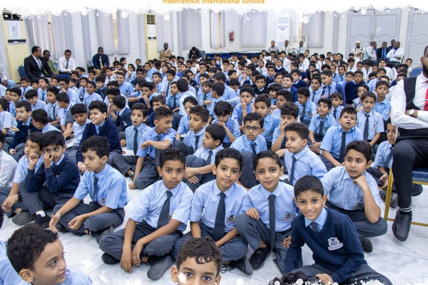 مدارس حضرموت العالمية تحتفي باليوم العالمي للغة العربية