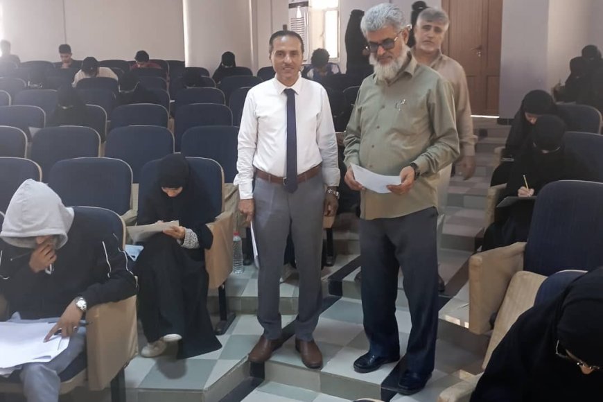 مركز السنة التحضيرية بجامعة عدن يبدأ امتحانات الفصل الدراسي الأول للعام الجامعي 2025/2026م