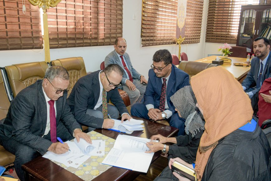 جامعة عدن توقع مذكرة تفاهم مع مفوضية الأمم المتحدة لشؤون اللاجئين 