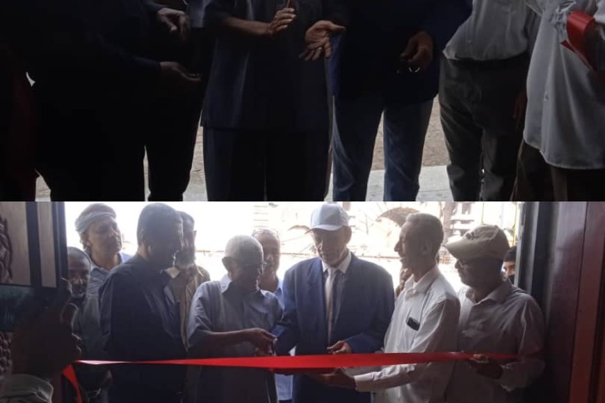 افتتاح المعرض التشكيلي وفن الجرافيك الأول في المرسم الحر بالعاصمة عدن