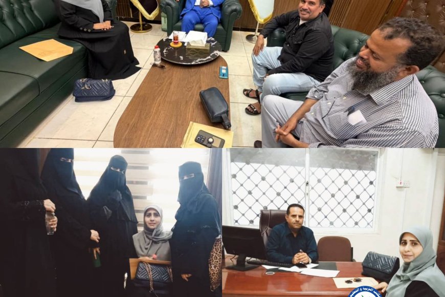 قيادة مكتب التربية والتعليم بالعاصمة عدن تتابع تظلمات المتعاقدين وتناقش كشوفات التوظيف مع وزارة الخدمة المدنية