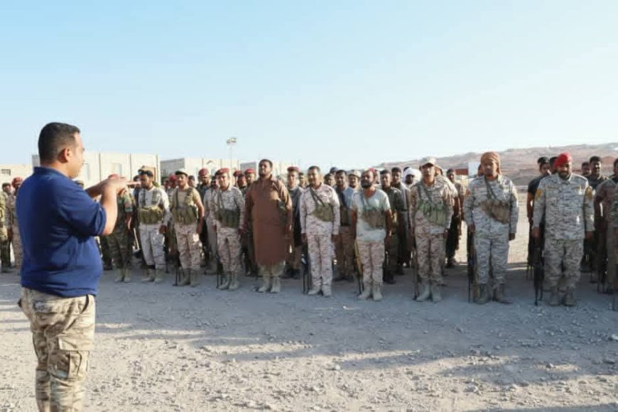 قائد لواء النخبة الحضرمي يؤكد جاهزية لوائه وثبات منتسبيه ويهنئ القيادة الجديدة للمنطقة العسكرية الثانية على نيل الثقة