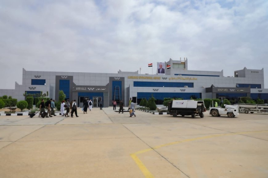 المهرة..استئناف رحلات الخطوط الجوية اليمنية لنقل العالقين عبر مطار الغيضة الدولي