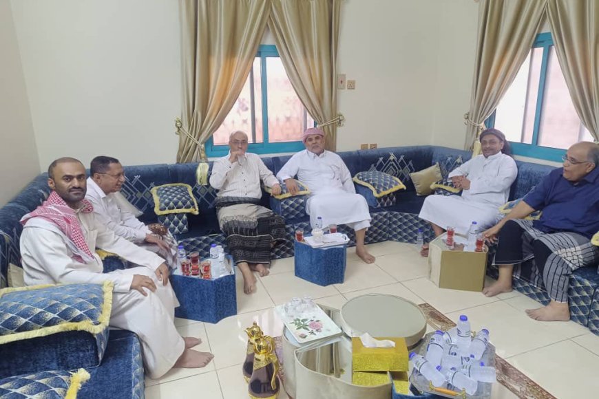 الأمين العام لمجلس حضرموت الوطني يزور رئيس محكمة استئناف حضرموت*