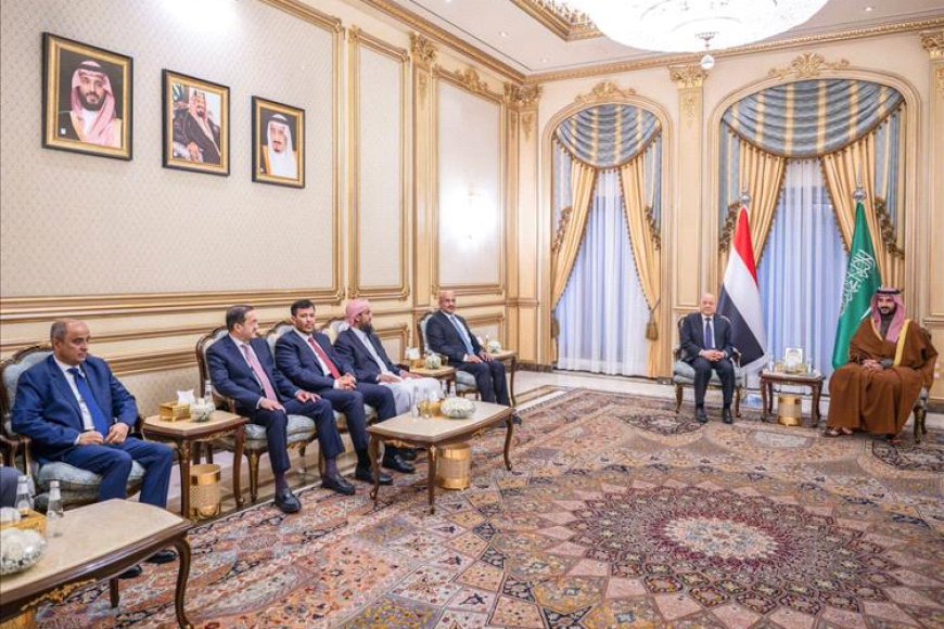 رئيس مجلس القيادة يبحث و وزير الدفاع السعودي مستجدات الاوضاع الوطنية وآفاق الشراكة الواعدة بين البلدين