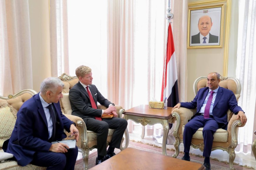 رئيس الوزراء يستقبل المبعوث الخاص للأمم المتحدة إلى اليمن رئيس الوزراء يستقبل المبعوث الخاص للأمم المتحدة إلى اليمن