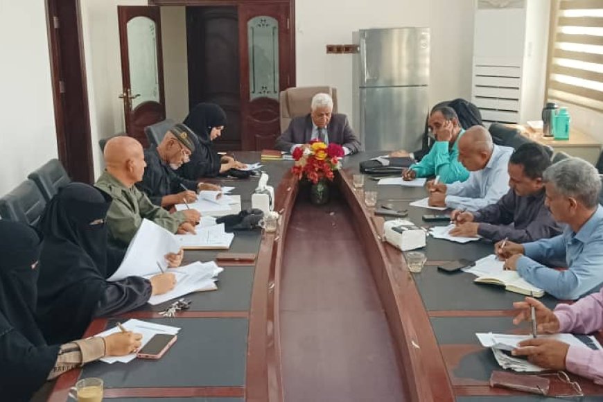 مجلس جامعة لحج يناقش تقرير إنجاز خطة عام 2025م ويقر مشروع خطة الجامعة لعام 2026م