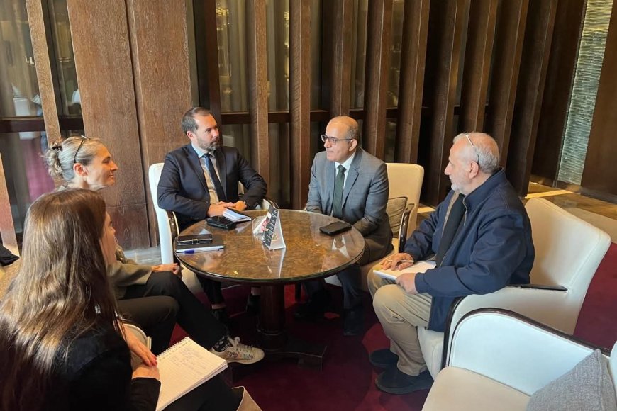 وزير الصحة يناقش مع سفيرة هولندا لدى بلادنا تعزيز التعاون الصحي