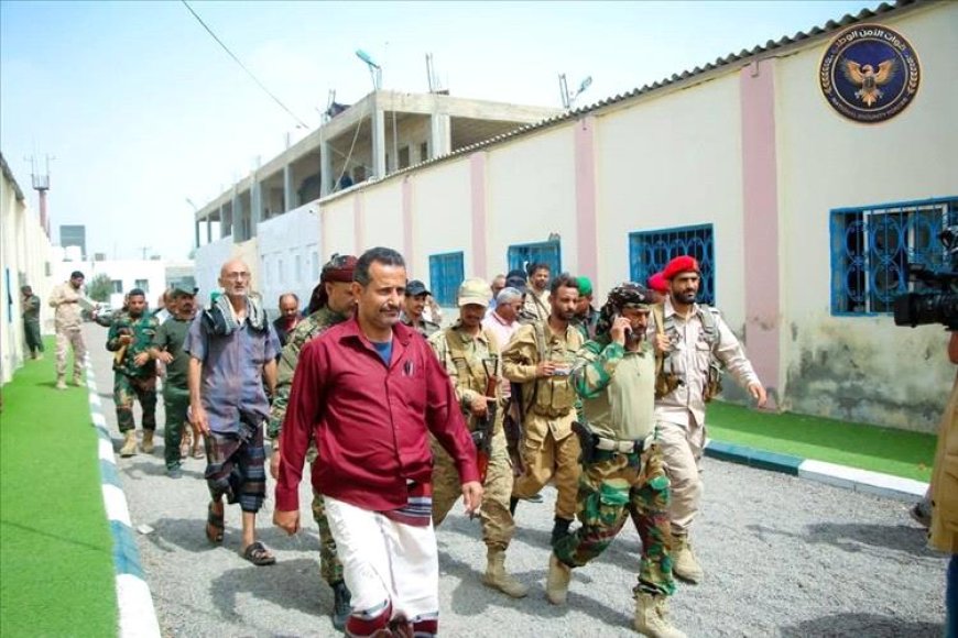 في إطار إعادة الانتشار.. (الأمن الوطني) يتسلم معسكر العاصفة بمنطقة الصولبان في عدن