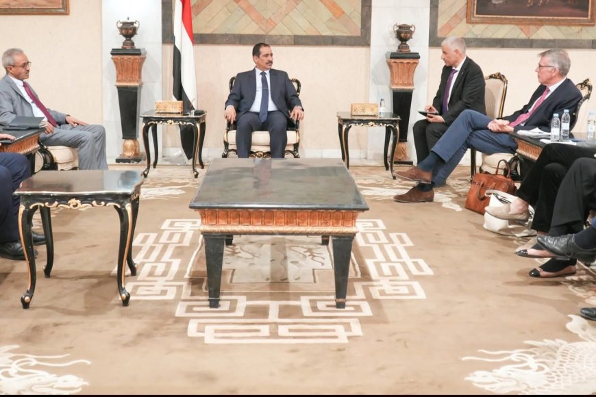 وزير الداخلية يلتقي فريق مكتب المبعوث الأممي