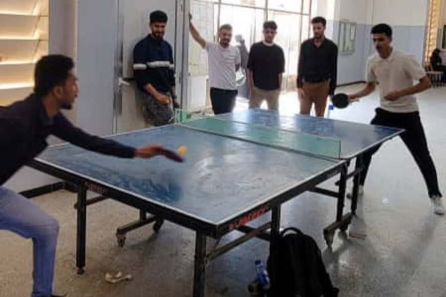 بانطلاق بطولة تنس الطاولة.. كلية الحقوق بجامعة عدن تواصل أنشطتها الطلابية 