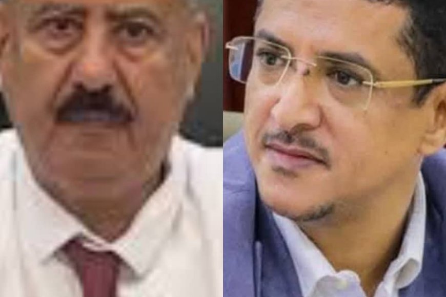 نائب مدير عام مطار عدن الدولي يهنئ محسن حيدرة بتعيينه وزيرًا للنقل