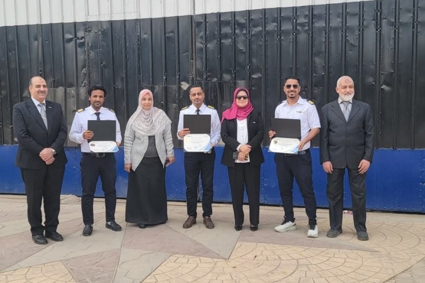 كوادر من هيئة الطيران المدني يختتمون دورة متخصصة بالبحث والإنقاذ (SAR) في القاهرة