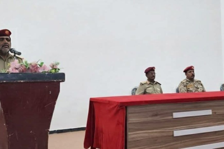 قائد المنطقة العسكرية الثانية يترأس لقاءً موسعاً بضباط المنطقة لمناقشة متطلبات المرحلة القادمة.