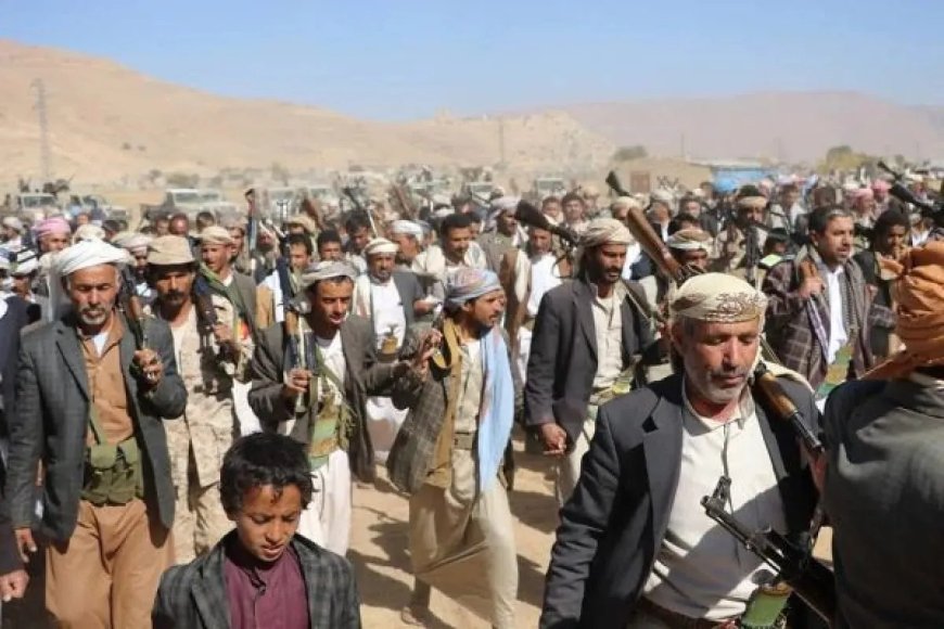 عمران.. احتجاجات ضد الحوثيين لتعطيل مشروع مياه يخدم 3 آلاف مواطن في مديرية خارف