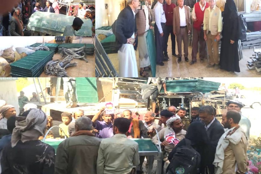 الدعيس يدشّن توزيع 220 سرير تجفيف لبن تعز بدعم «الفاو» لتعزيز الجودة 