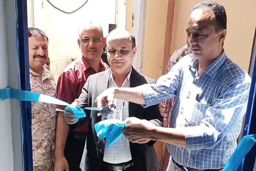 الشعبي وعبود يفتتحان الصيدلية الجديدة وتأهيل مبنى الصحة الإنجابية في مجمع البساتين الصحي بدارسعد 