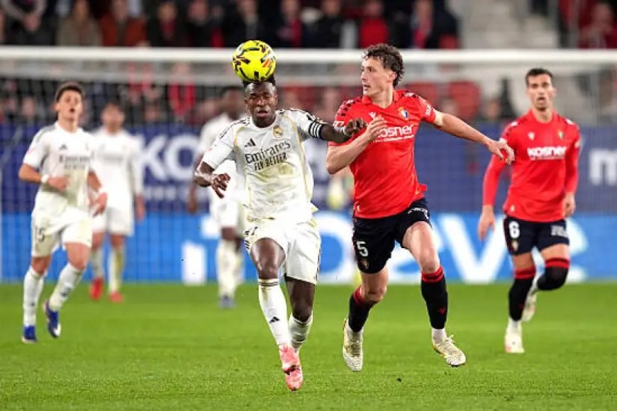 ريال مدريد يسقط أمام أوساسونا ويمنح برشلونة فرصة اعتلاء صدارة الليجا