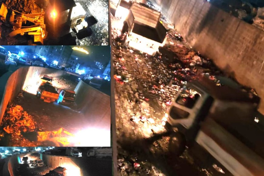 لليوم الثاني.. حملة رفع القمامة والمخلفات تتواصل بسوائل مديرية القاهرة بــ«تعز»