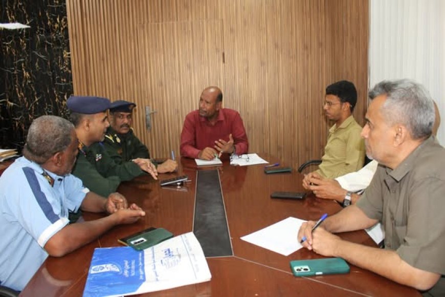 باعامر  يستعرض مستوى إنجاز "الخطة الرمضانية" ويوجه بتكثيف الجهود الميدانية