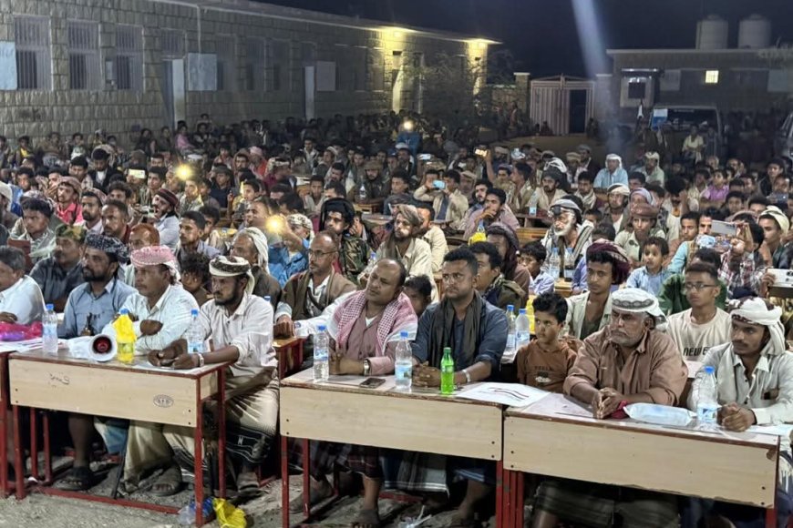 تعز.. أمسية رمضانية حاشدة للمقاومة الشعبية في الوازعية توكّد الوفاء للشهداء واستمرار المقاومة الشعبية حتى استعادة الدولة