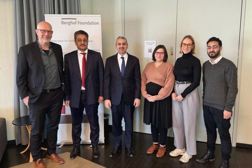 وزير الثقافة والسياحة يبحث مع رئيسة منظمة بيرجهوف دعم جهود السلام في اليمن