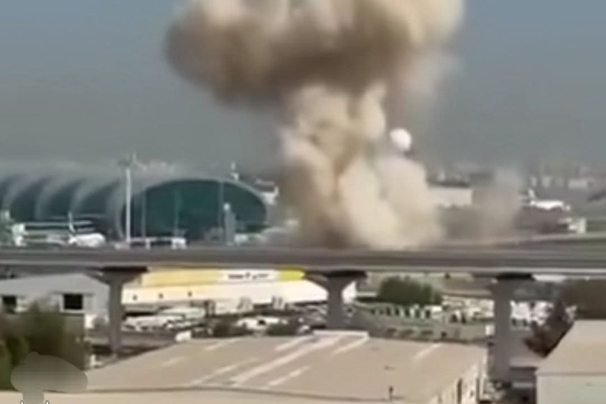 بالرغم من نفي الامارات .. وكالات أنباء إعلامية :"  تعرض مطار دبي لمسيرة"