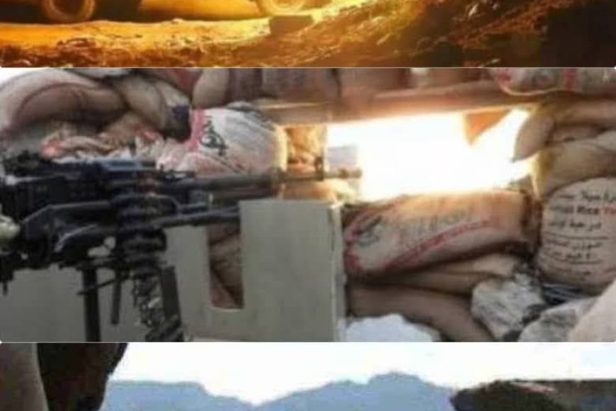 صعدة: أبطال القوات المسلحة يفشلون هجوماً لمليشيا الحوثي الإرهابية في جبهة رازح