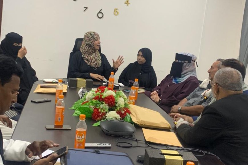 رئيس الجهاز المركزي للإحصاء تعقد اجتماعاً عاماً مع مدراء فروع الجهاز في المحافظات المحررة