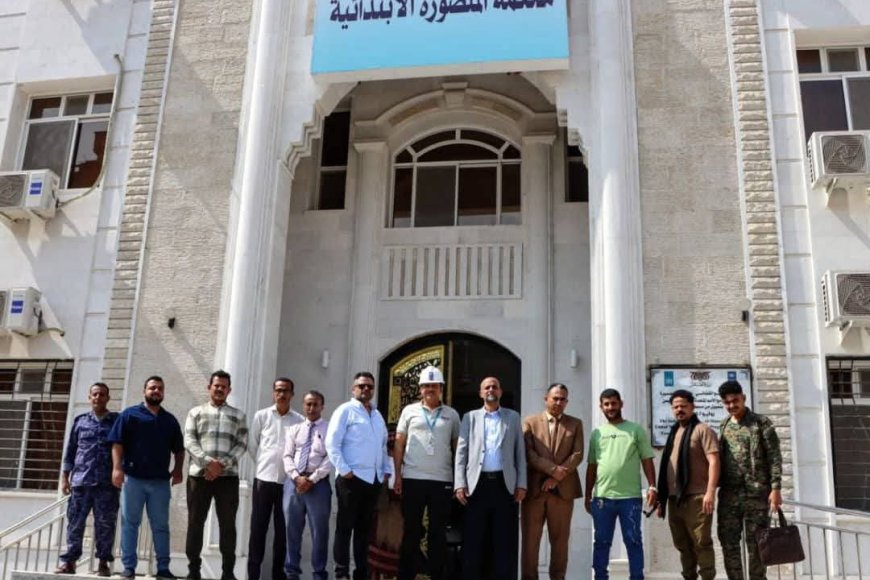 وكيل وزارة العدل يتفقد أعمال استكمال تجهيز محكمة المنصورة الابتدائية بعدن